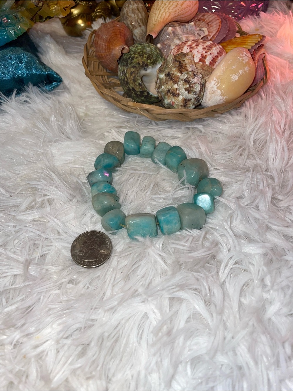 Amazonite Beaded Bracelet
